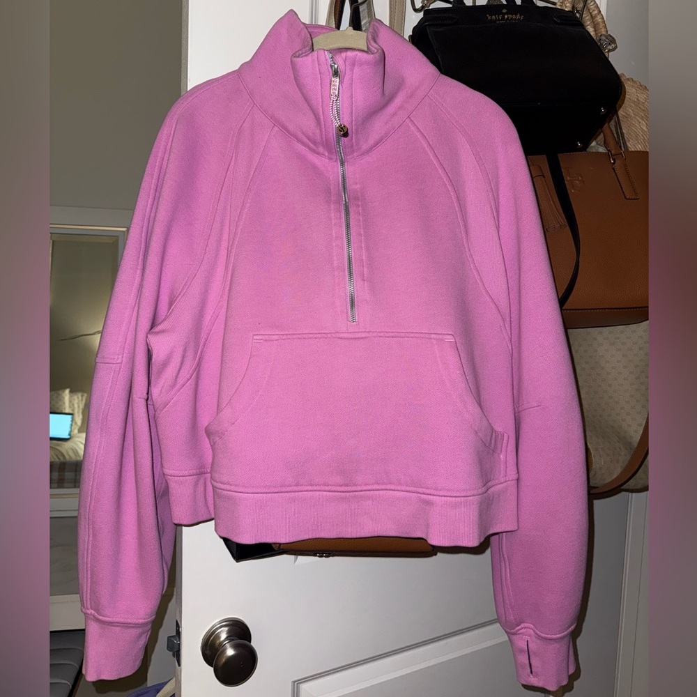 Lululemon Oversized Funnel Neck Scuba Half Zip